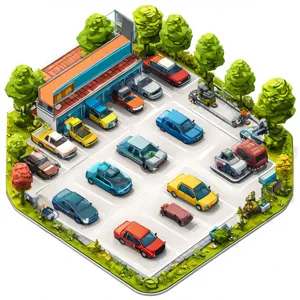 База компаний с легковым автопарком