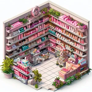 База магазинов косметики и парфюмерии