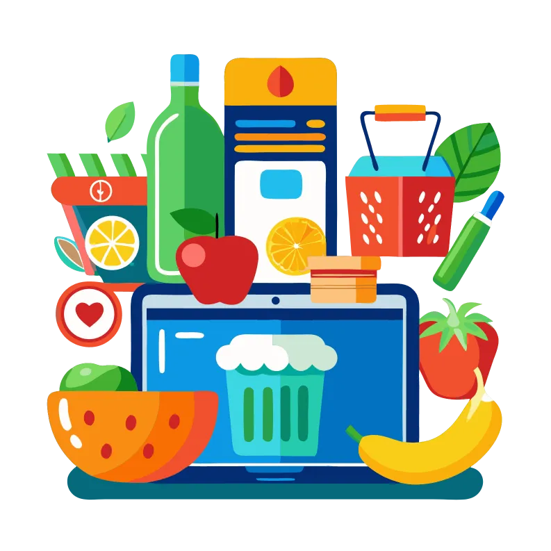 База товаров сети продуктов питания Магнит